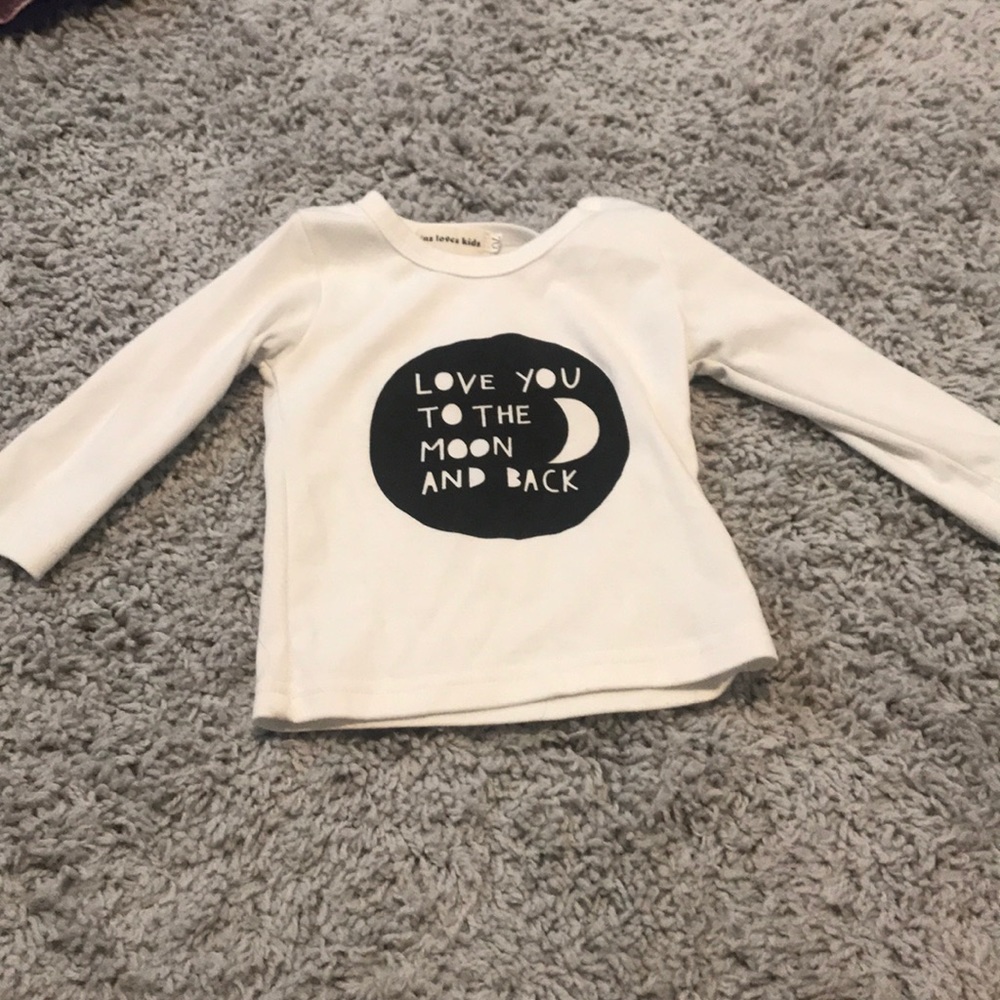Love you to the moon & back long sleeve